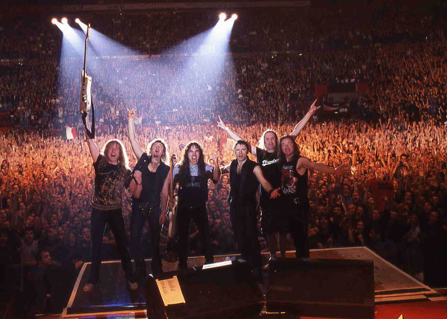 Iron Maiden in the 2000s (press photo)
