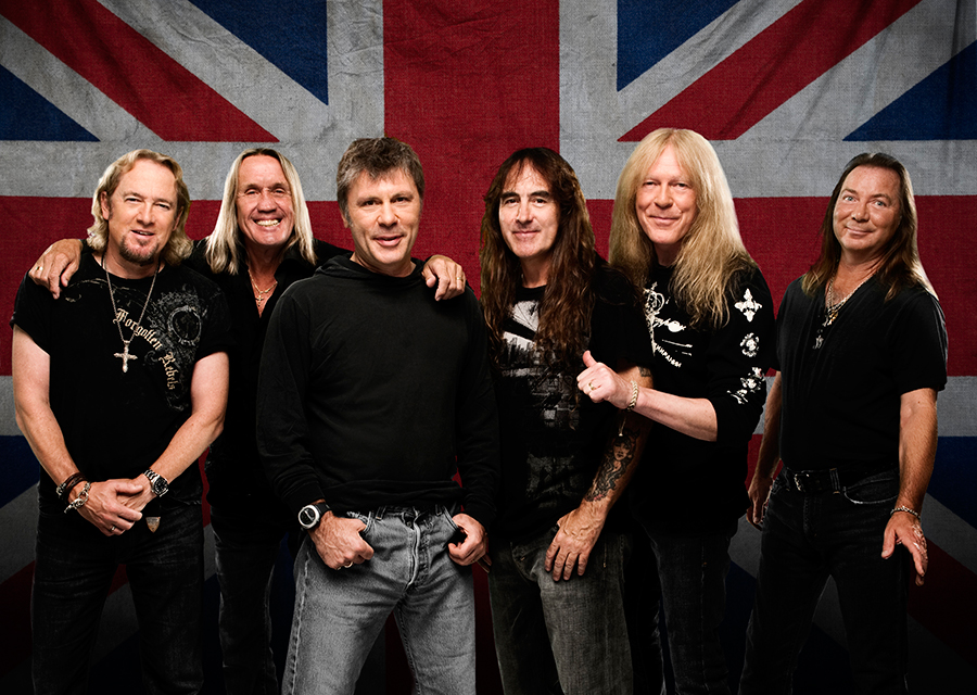 Iron Maiden in the 2010s (press photo)