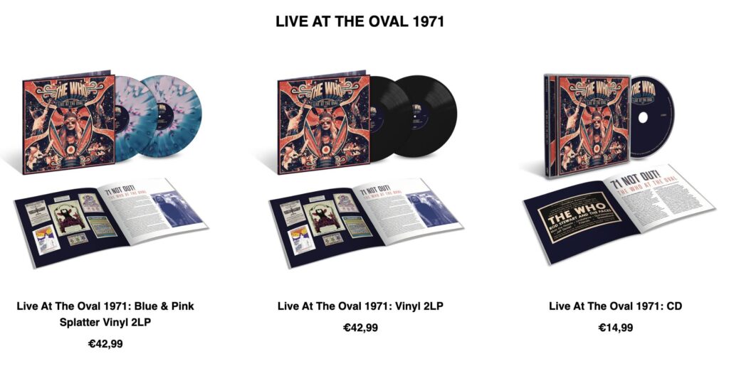 Live at the Oval 1971