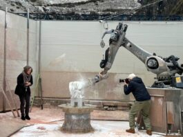 The Idea of Sculpture in Milan: art, design and robotics meet at Casa Caccia Dominioni